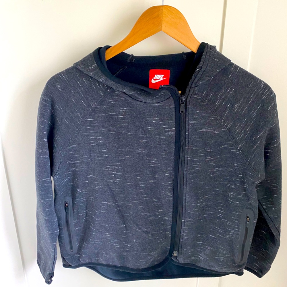 Nike side zip up hoodie sweatshirt